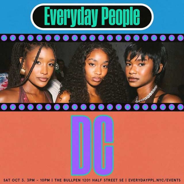 Everyday People DC, Sat, Oct 3, The Bullpen