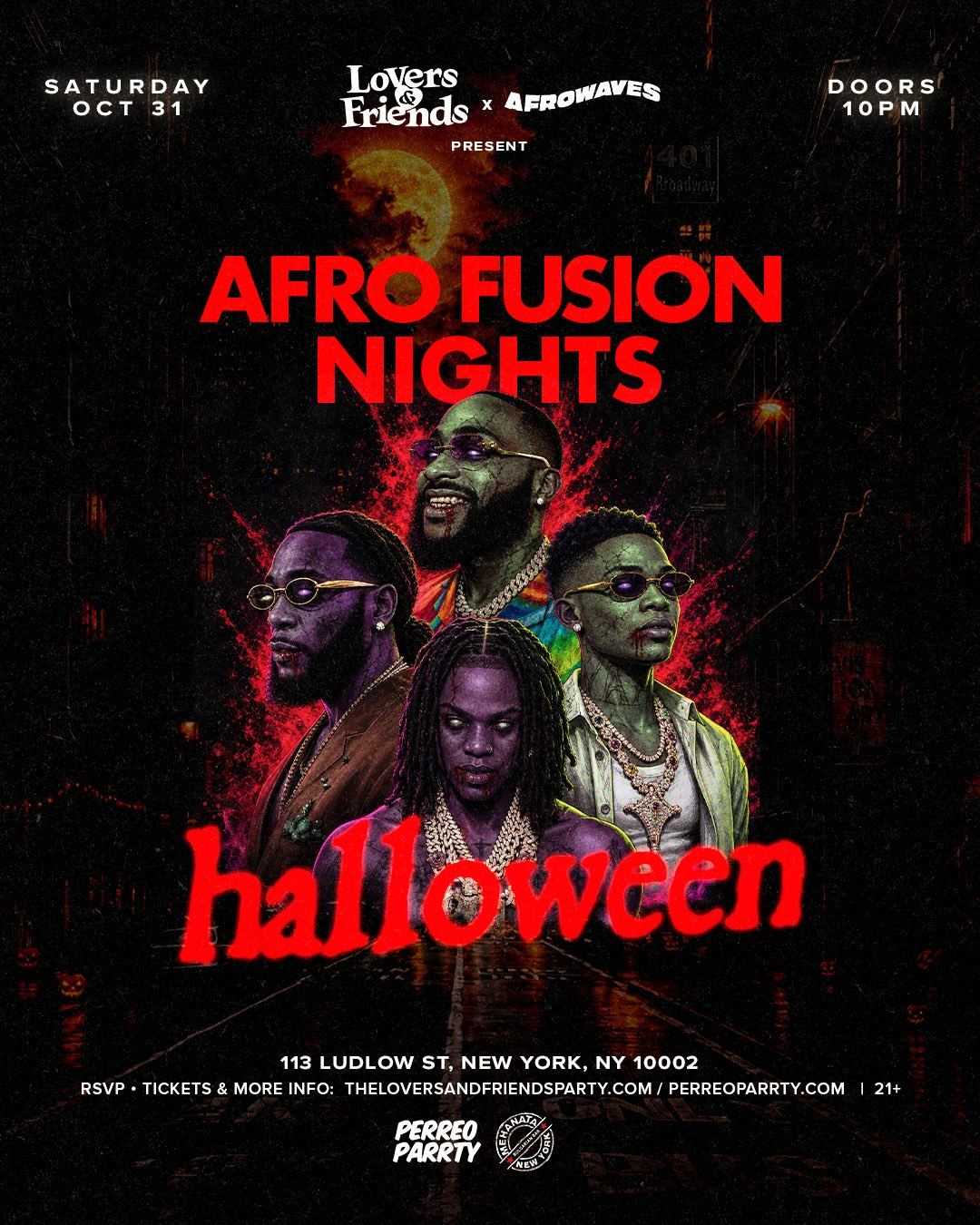 Afro Fusion Nights Halloween