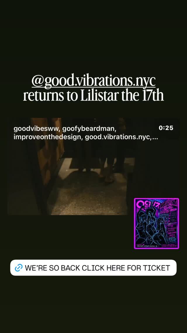 Good Vibrations — flyer 3