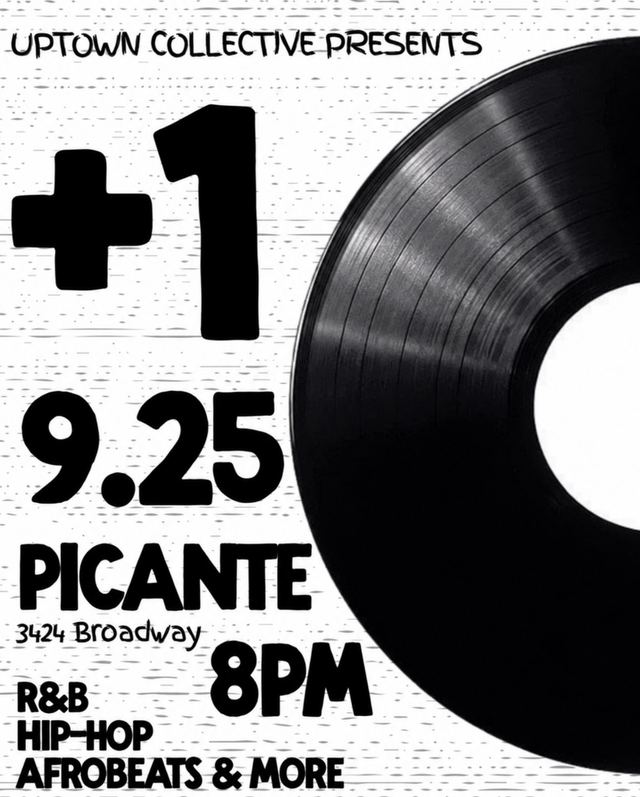 +1, Fri, Sep 25, Picante, Hamilton Heights