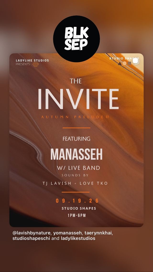 THE INVITE: AUTUMN PRELUDE II, Sat, Sep 19, Studio Shapes