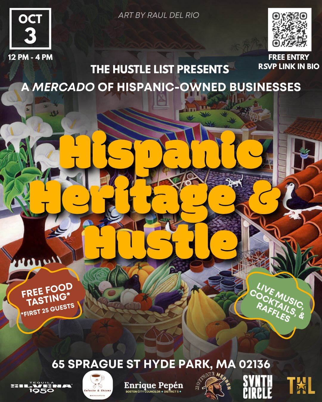 Hispanic Heritage & Hustle — flyer 4