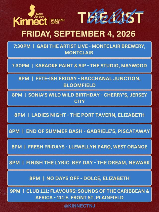 No Days Off, Fri, Sep 4, Dolce