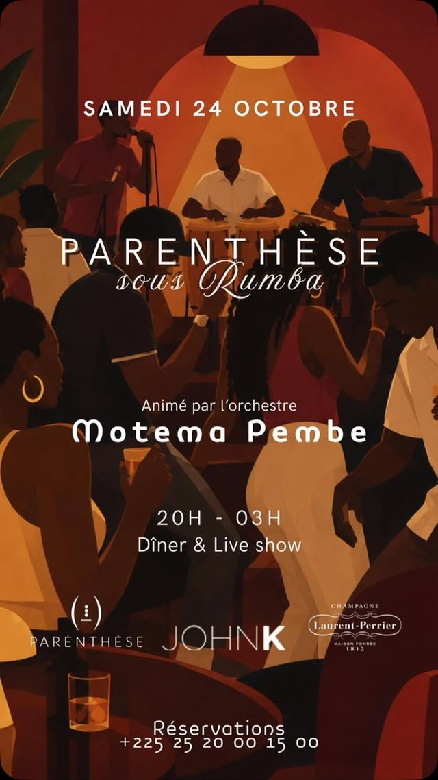 La Parenthèse Sous Rumba, Sat, Oct 24, Johnk