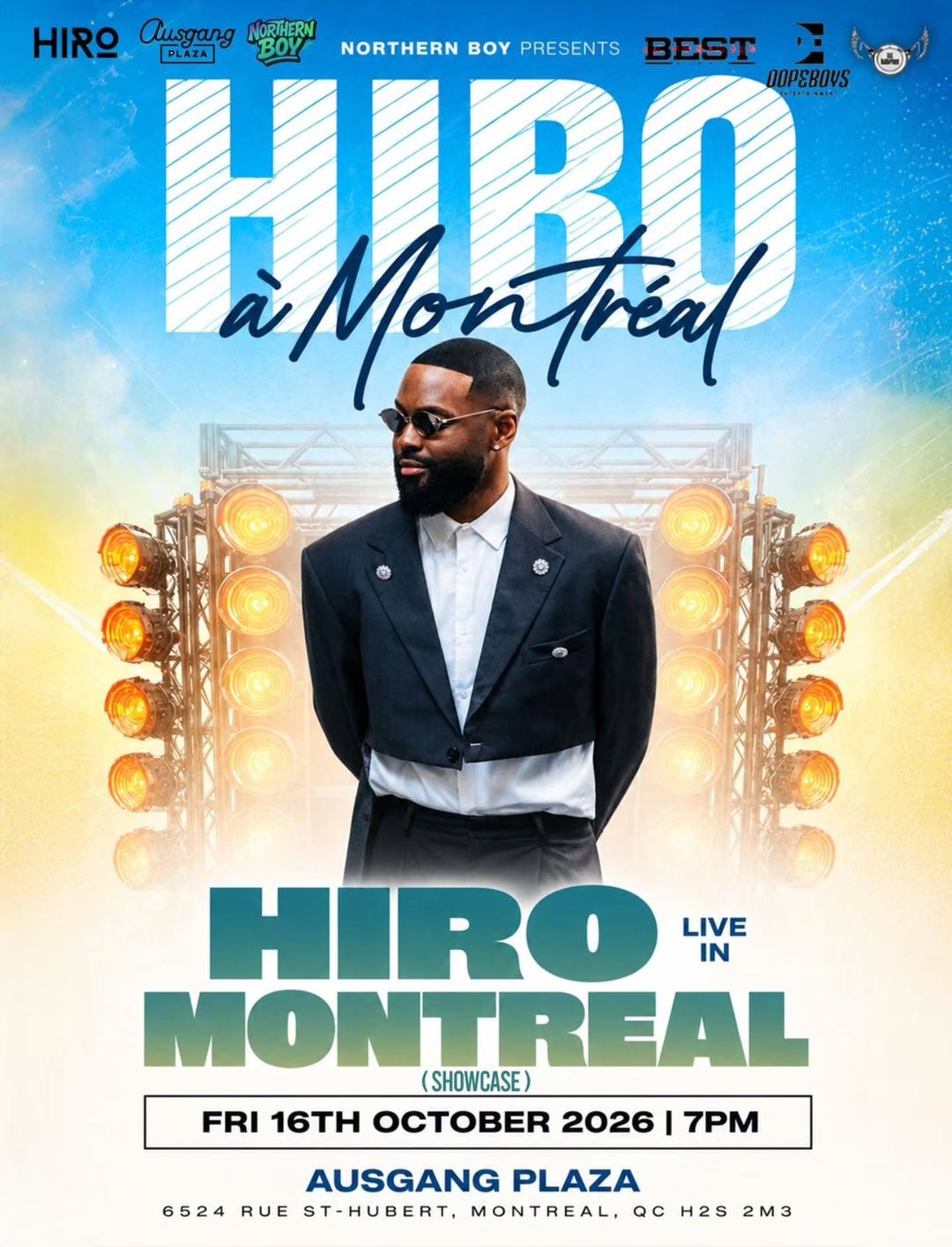 HIRO À MONTRÉAL — flyer 3