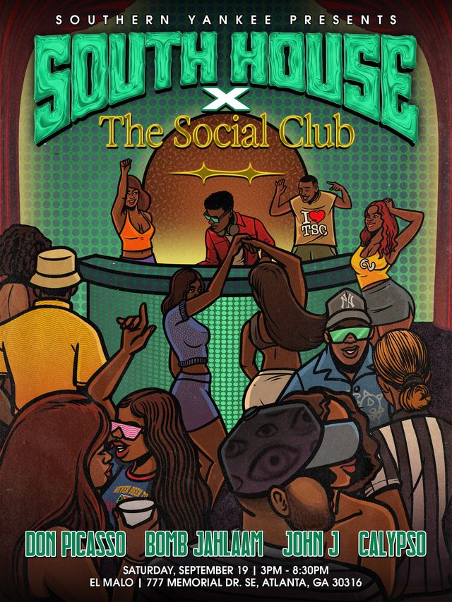 SOUTH HOUSE x The Social Club Afterparty, Sat, Sep 19, Knock Music House, Morningside-Lenox Park