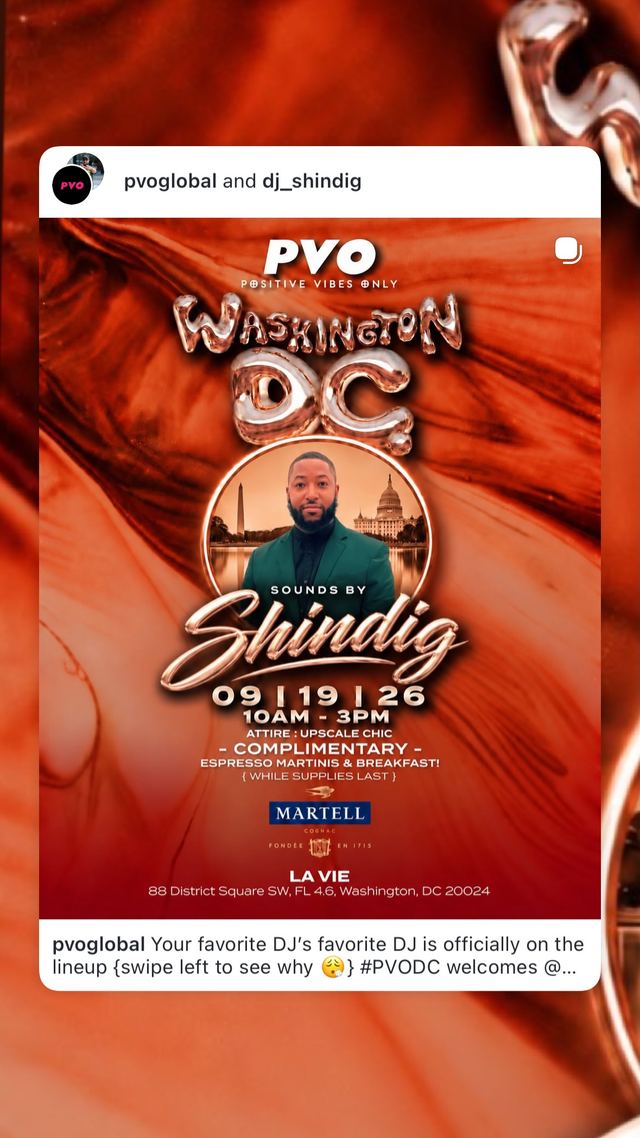 PVO Washington DC, Sat, Sep 19, La Vie, The Wharf