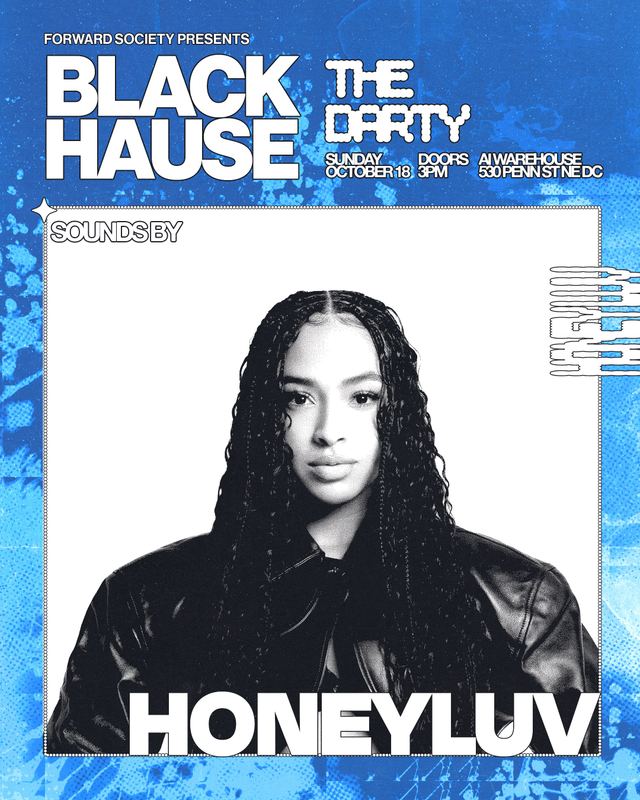 BLACK HAUSE THE DARTY, Sun, Oct 18, AI Warehouse, DC, Northwest Washington