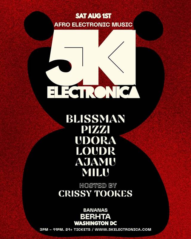 5k Electronica, Sat, Aug 1, Bananas Berhta, Brentwood
