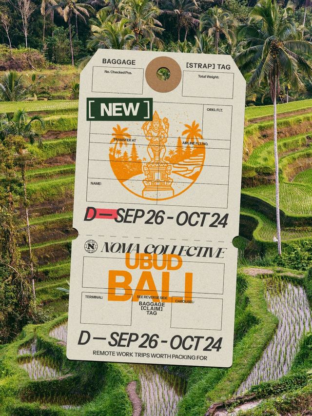 NOMA COLLECTIVE UBUD BALI, Thru Oct 24