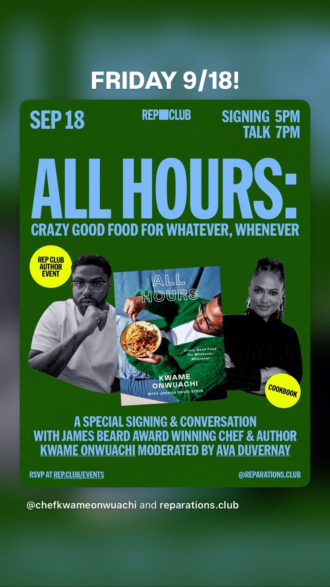 ALL HOURS: Crazy Good Food For Whatever, Whenever