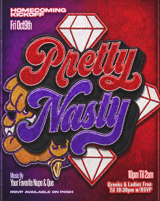 PRETTY NASTY, Fri, Oct 9, Philadelphia