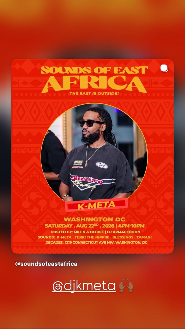 Sounds of East Africa, Sat, Aug 22, Decades, Dupont Circle