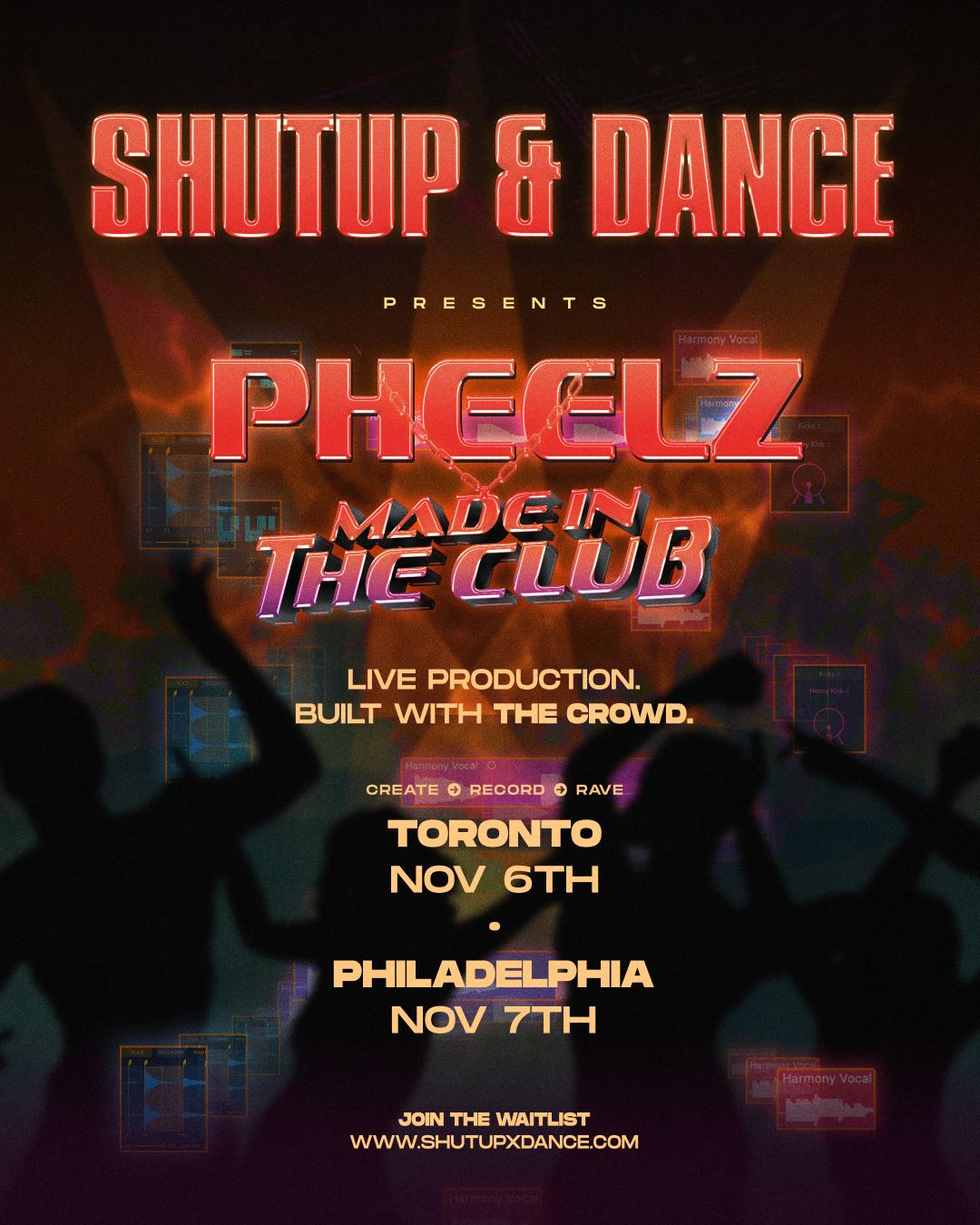 PHEELZ Made In The Club — flyer 2