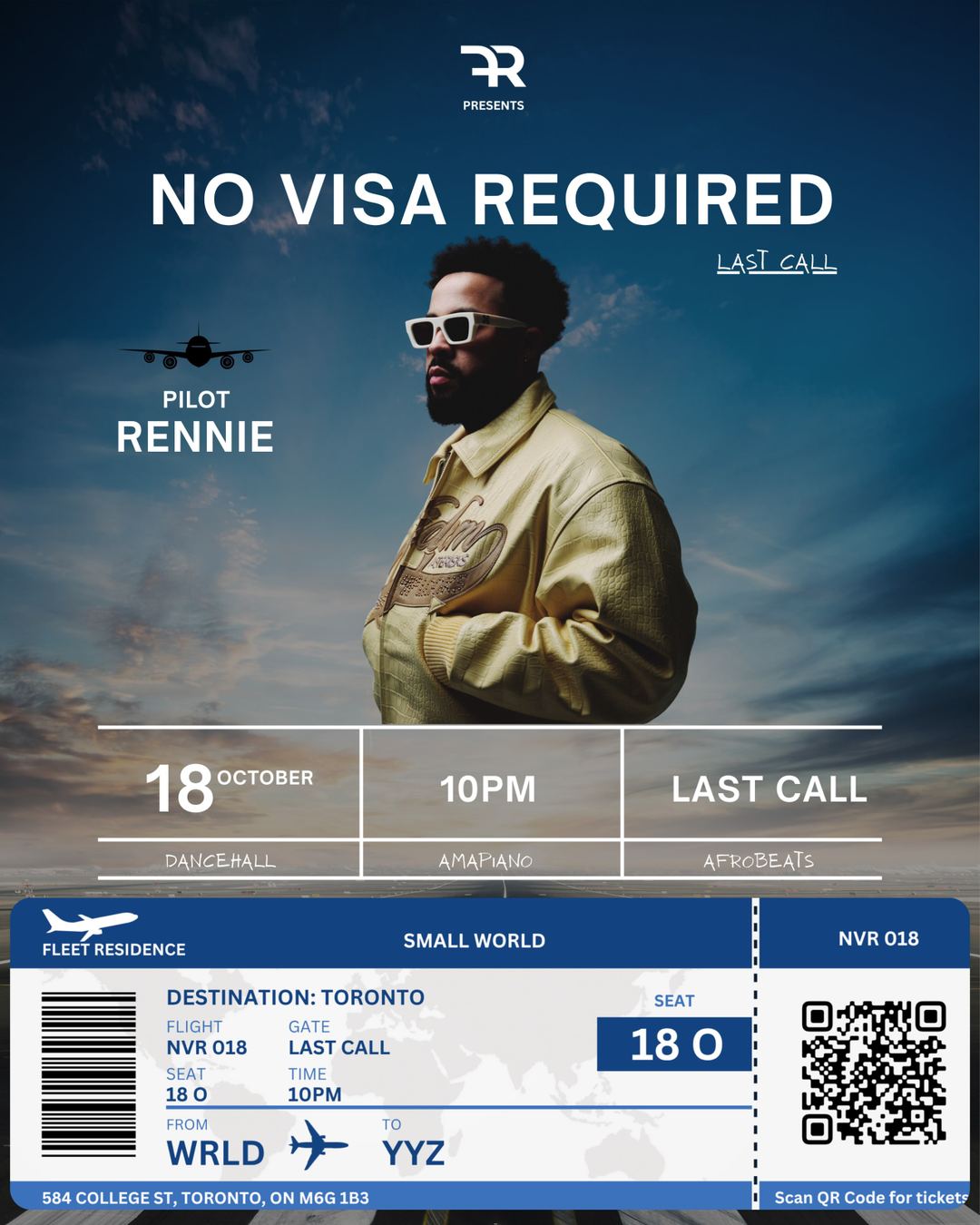 NO VISA REQUIRED: LAST CALL