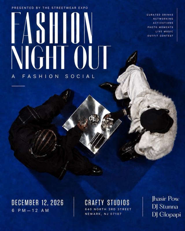 Fashion Night Out: a Fashion Social, Sat, Dec 12, Crafty Studios
