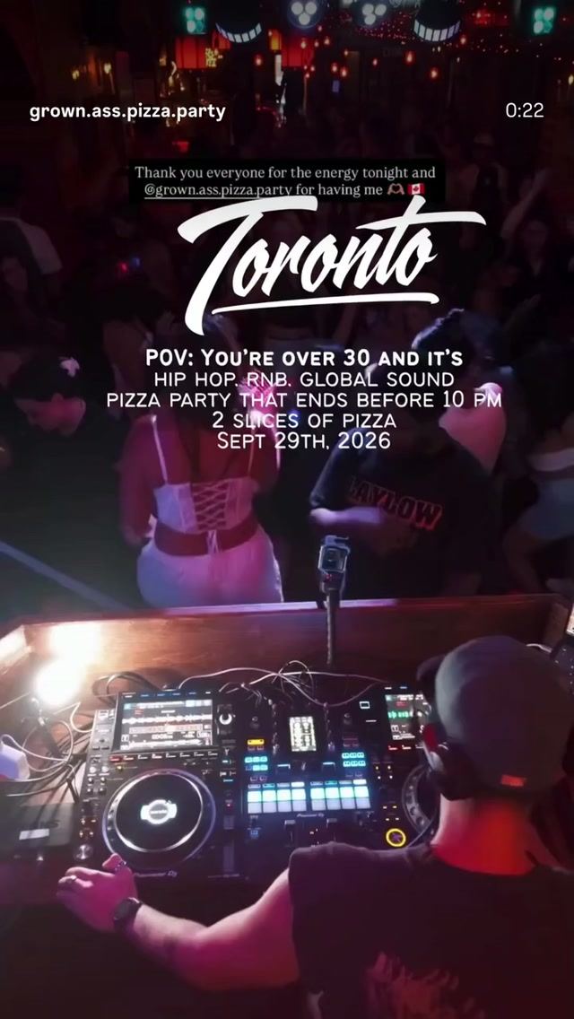 Grown Ass Pizza Party