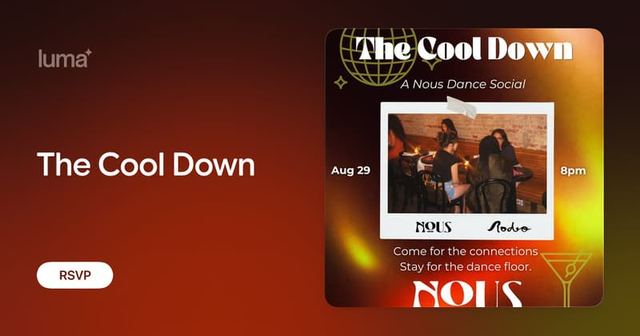 The Cool Down, Sat, Aug 29, Rodeo, Brooklyn, Brooklyn
