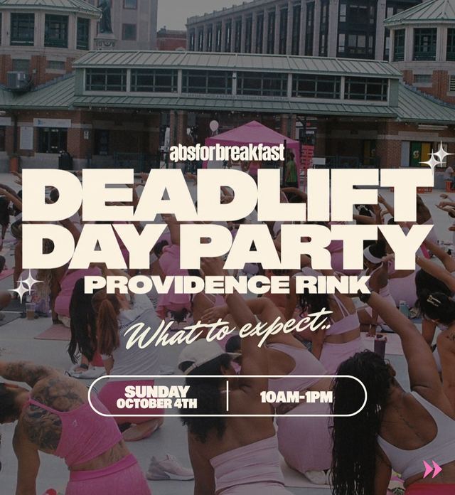 DEADLIFT DAY PARTY, Sun, Oct 4, Providence Rink, Downtown Providence