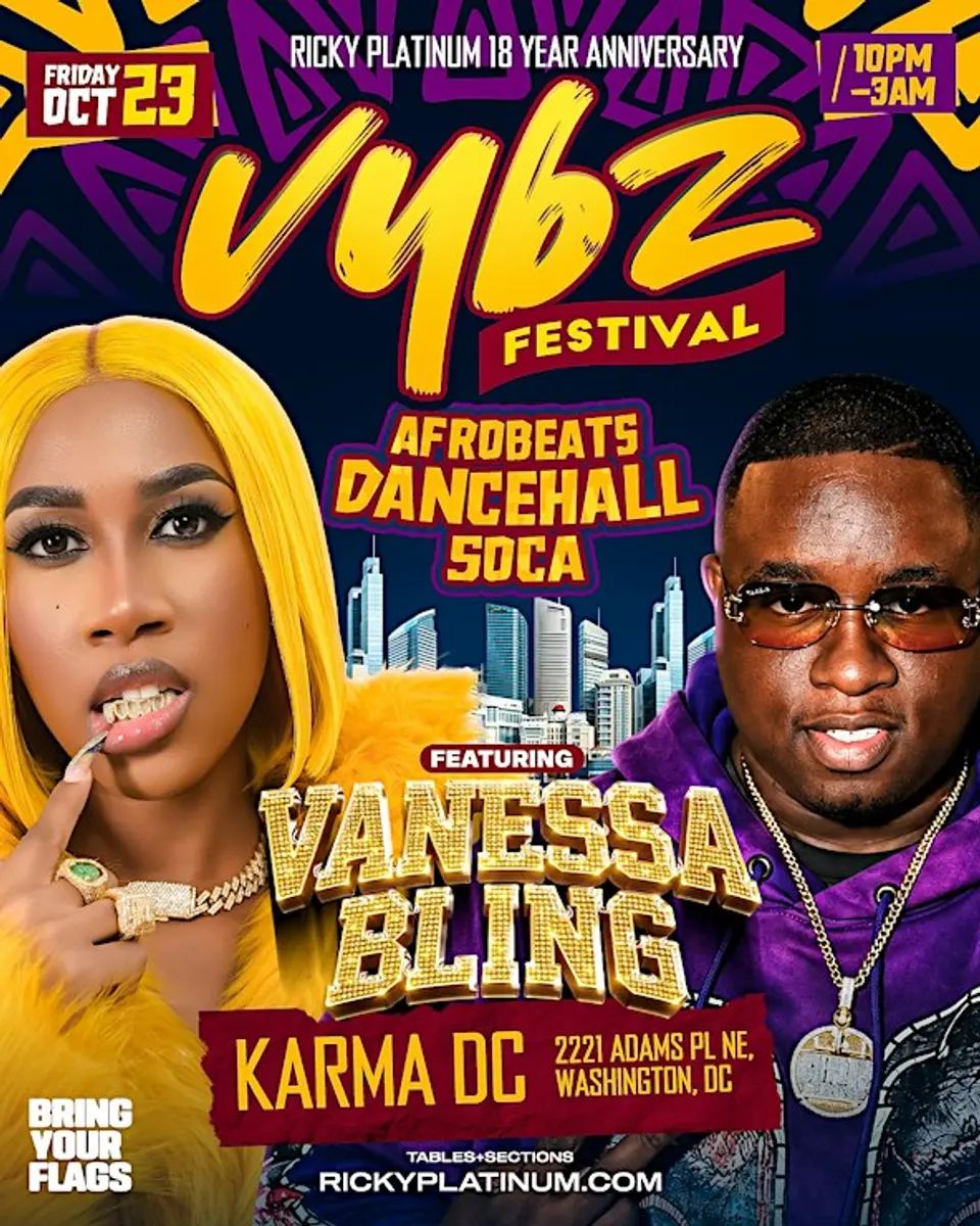 VYBZ FESTIVAL ( AFROBEATS - DANCEHALL - SOCA ) Feat VANESSA BLING