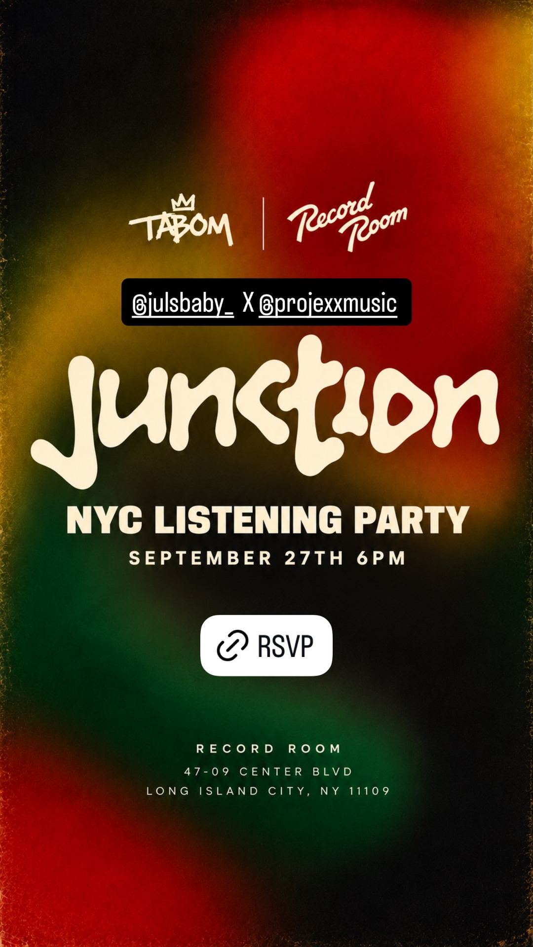 Junction NYC Listening Party
