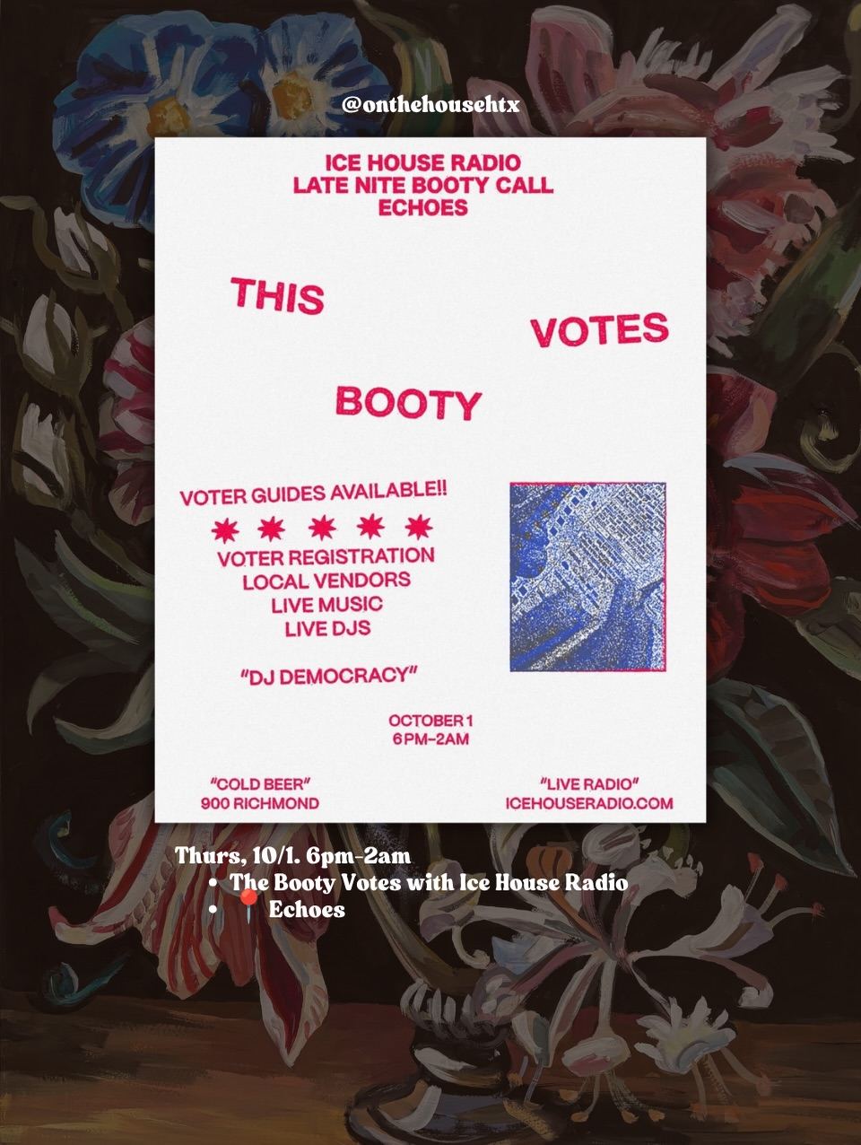 This Booty Votes with Ice House Radio