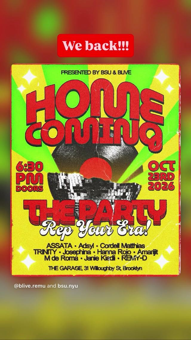 HOMECOMING THE PARTY