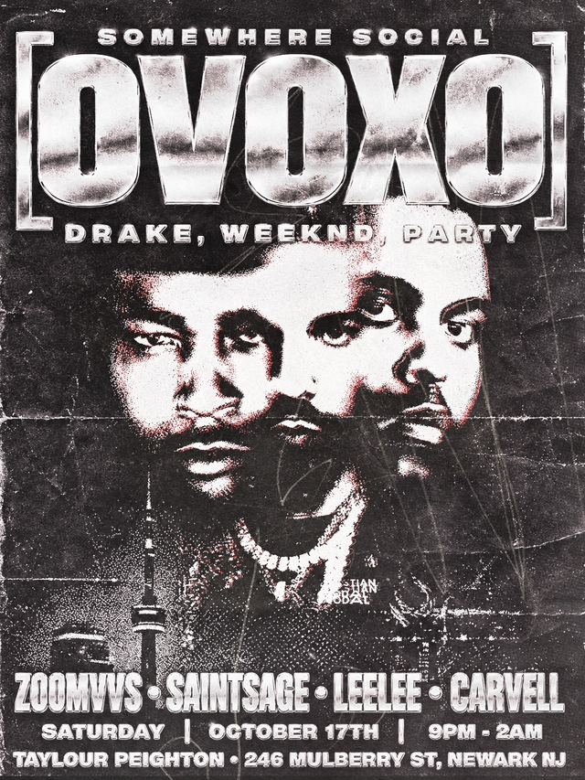 OVOXO: Drake, Weeknd Party, Sat, Oct 17, Taylour Peighton