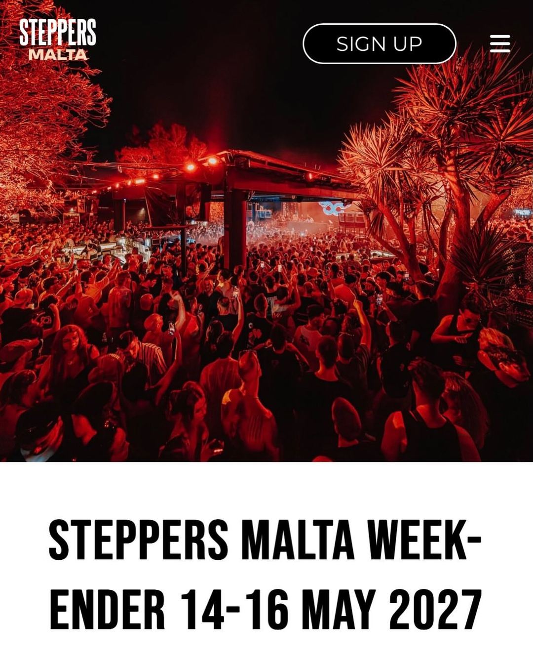 Steppers Malta Weekender