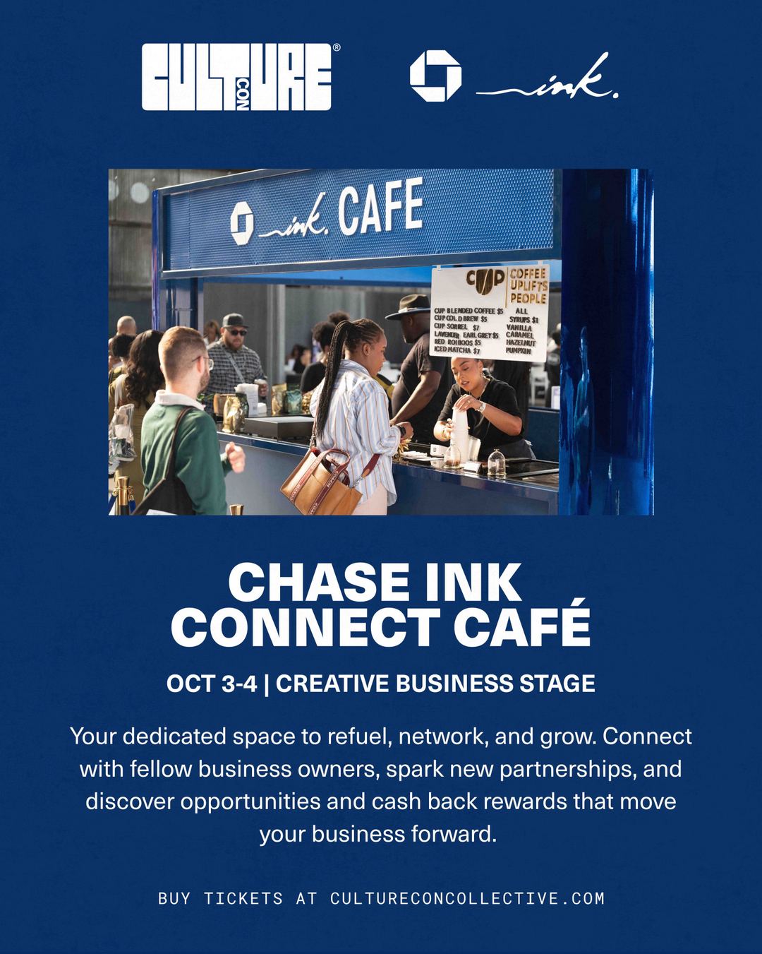 Chase Ink Connect Café