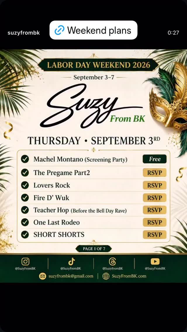 Dancehall vs Soca, Fri, Sep 4
