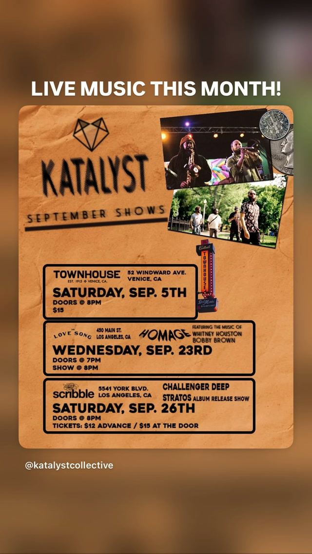 Homage, Wed, Sep 23, Love Song, Downtown