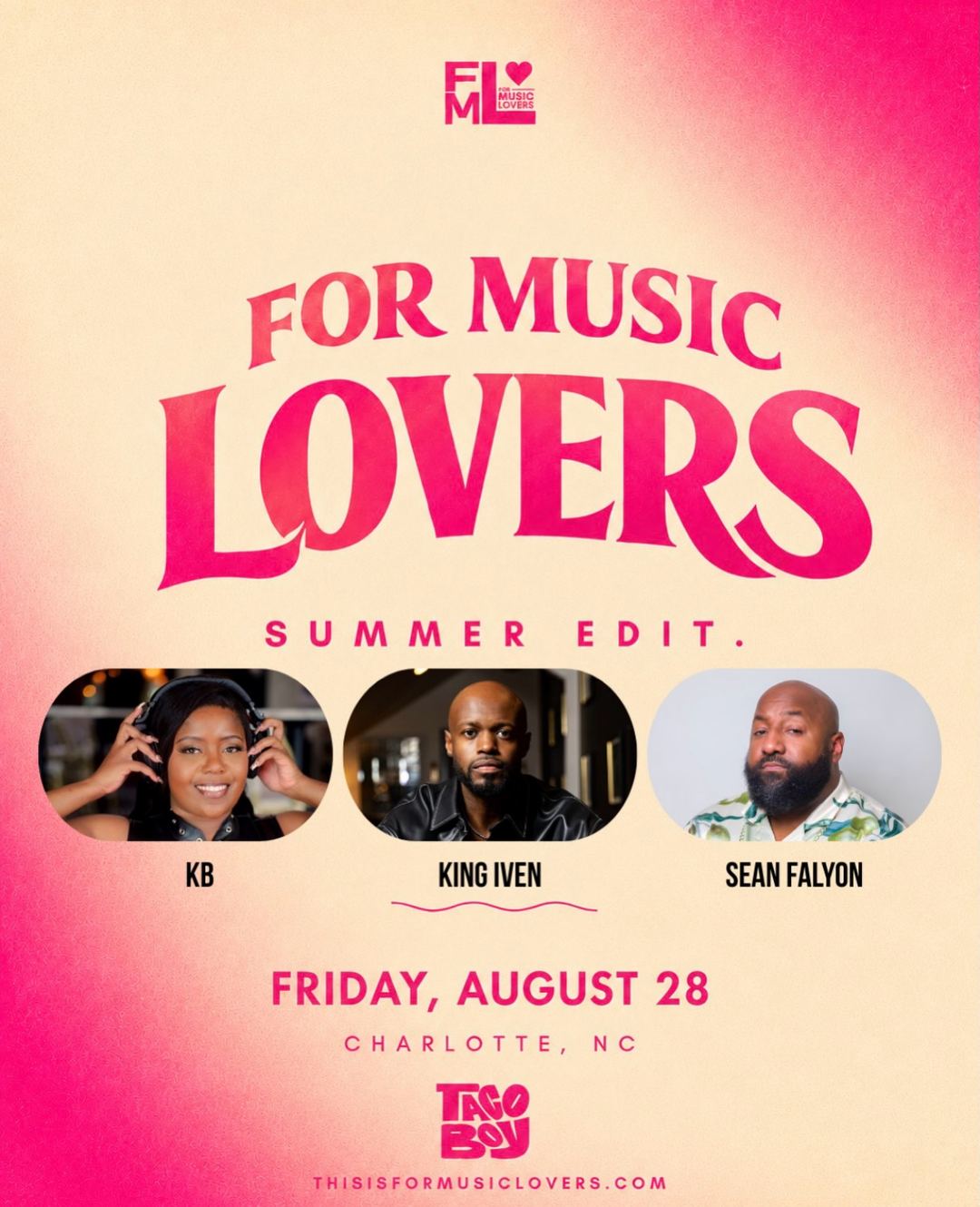 FOR MUSIC LOVERS SUMMER EDIT.