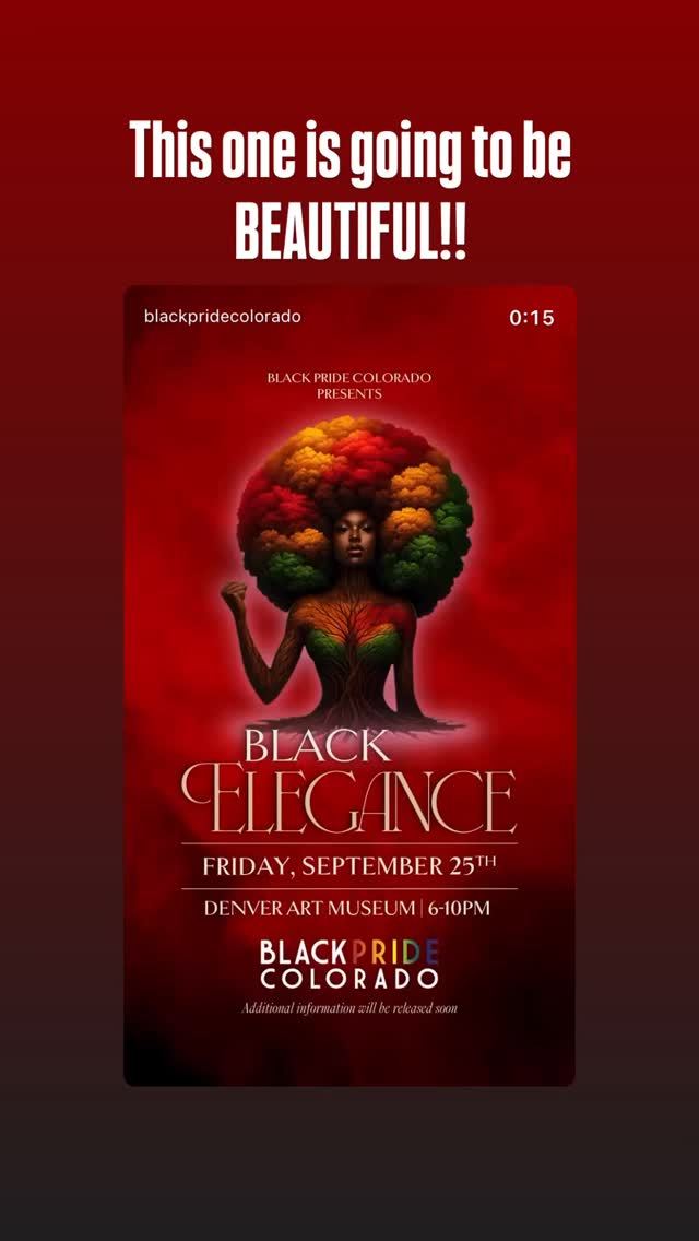 Black Elegance, Fri, Sep 25, Denver Art Museum