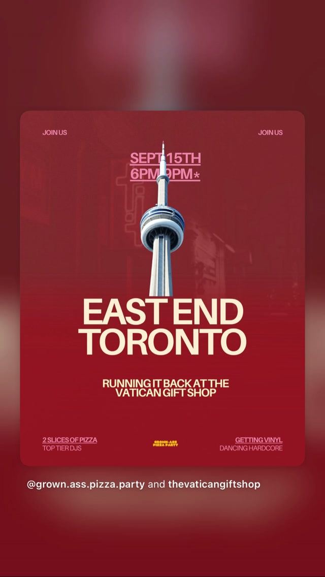 EAST END TORONTO, Tue, Sep 15, Vatican Gift Shop
