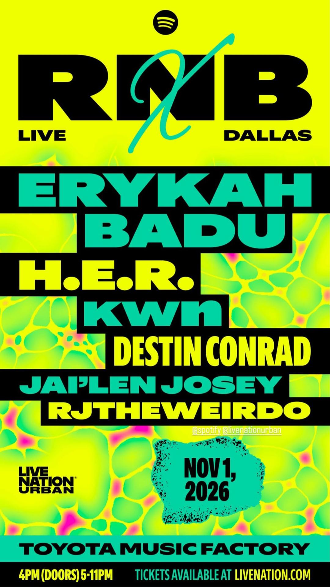 RNB X Live Dallas — flyer 3