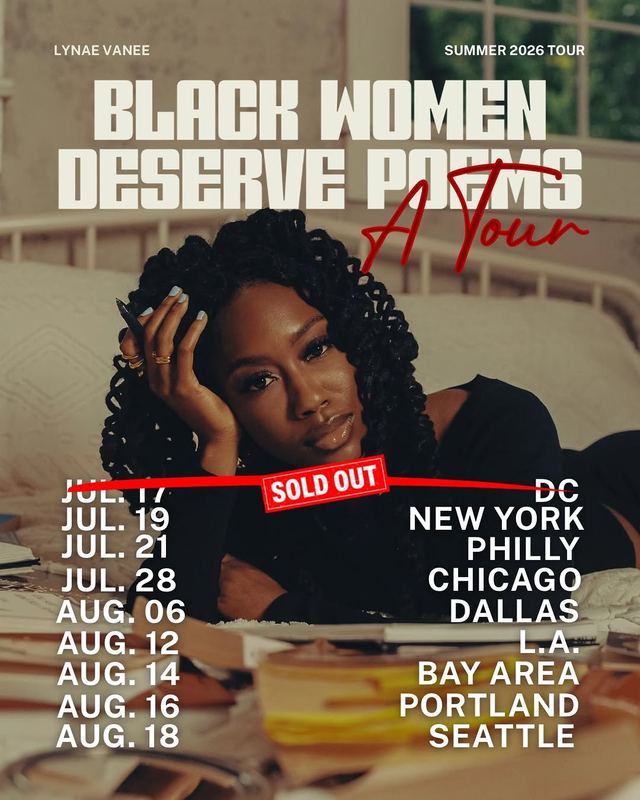 BLACK WOMEN DESERVE POEMS A Tour, Tue, Jul 28, Reggies, South Loop