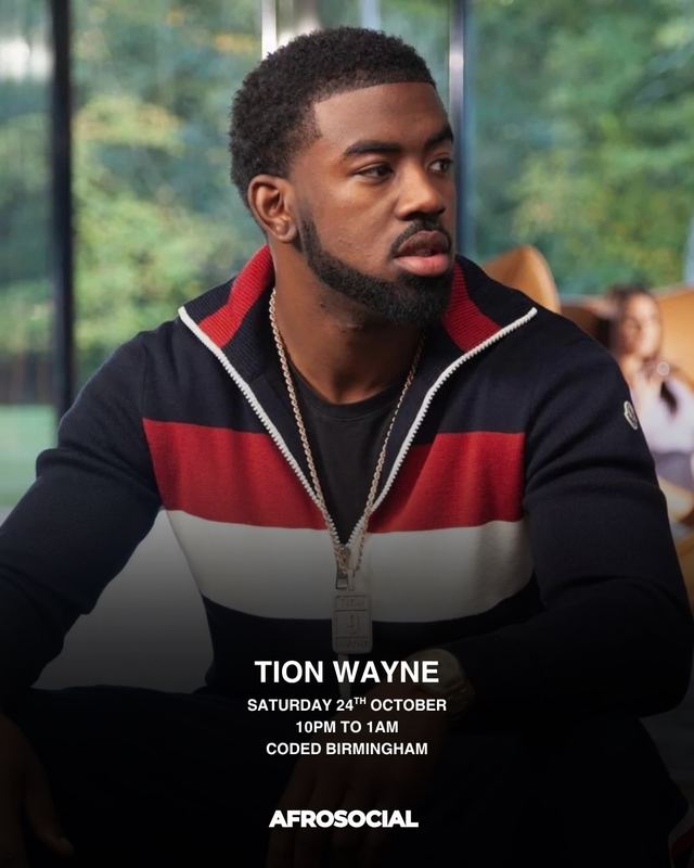 Tion Wayne, Sat, Oct 24, CODED Birmingham