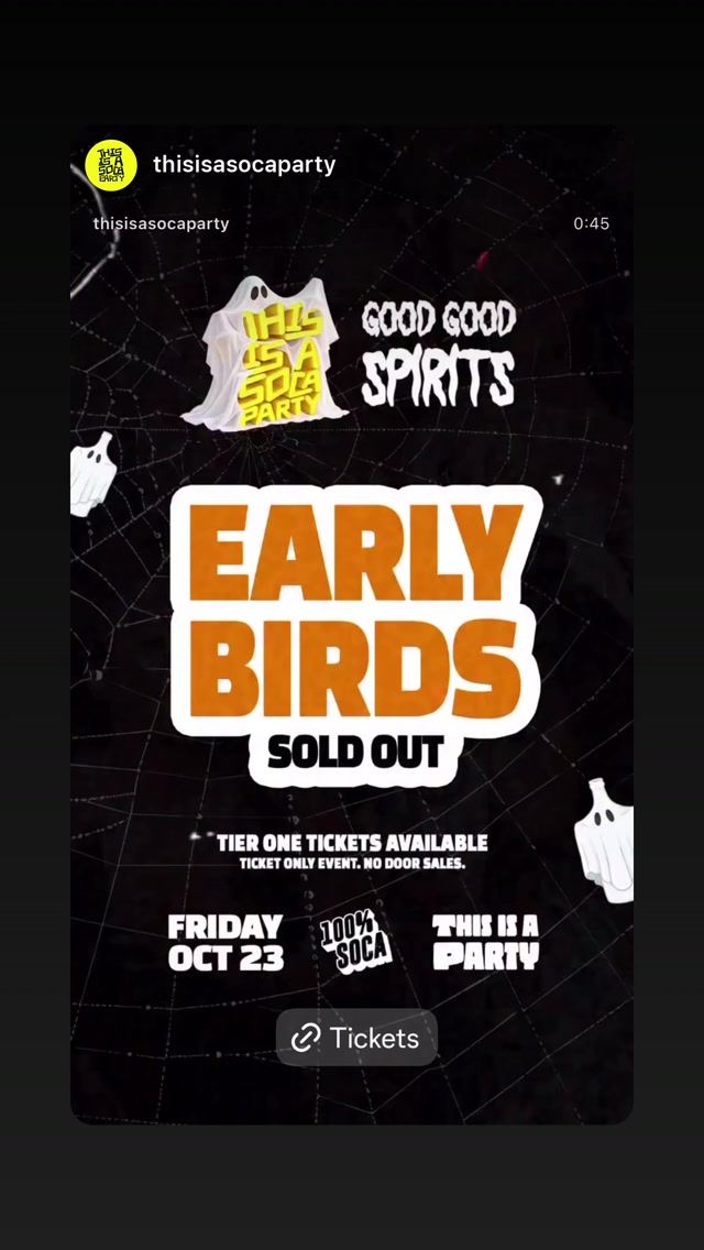 This is a SOCA Party - Good Good Spirits — flyer 5