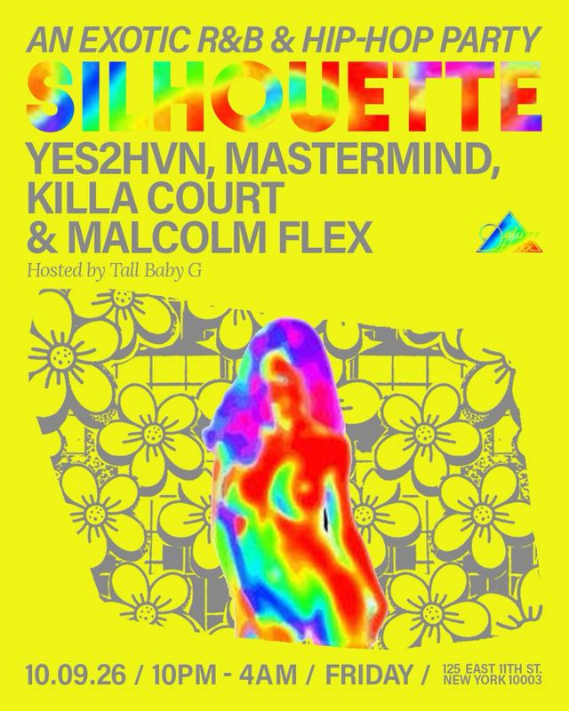 SILHOUETTE, Fri, Oct 9, Deluxx Fluxx, East Village