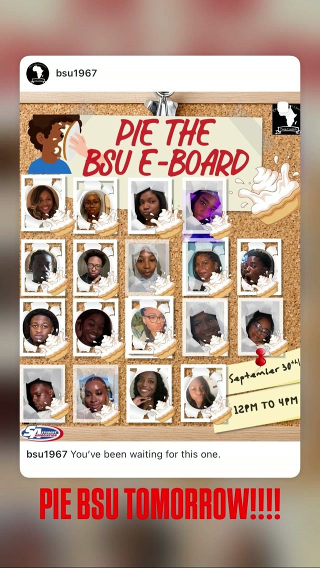 Pie the BSU E-Board — flyer 3