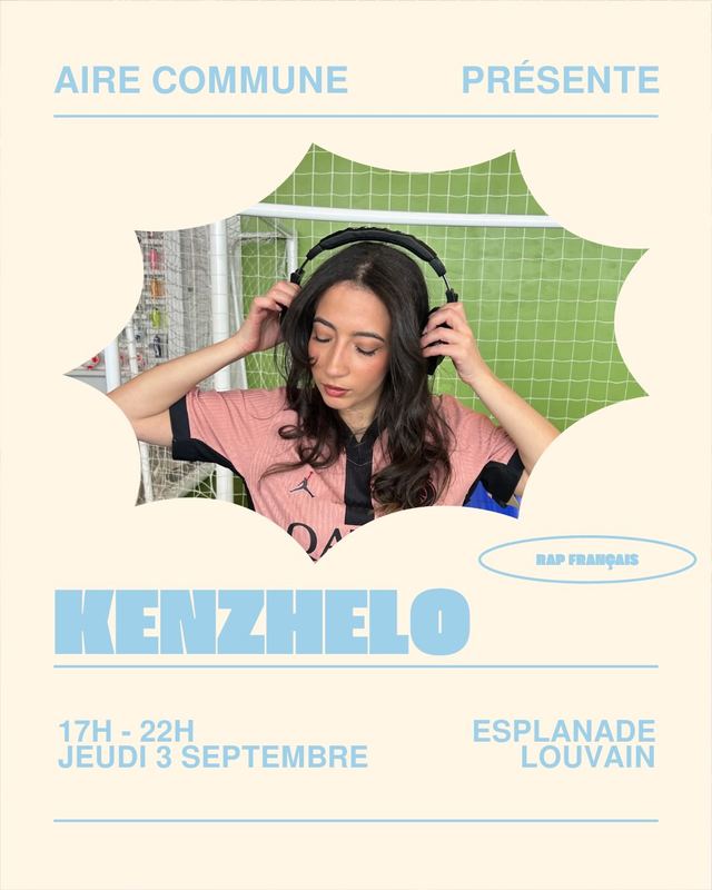 KENZHELO, Thu, Sep 3, Esplanade Louvain