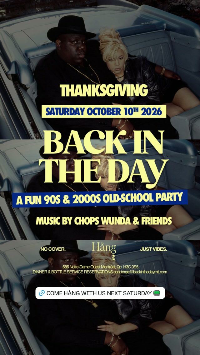 Thanksgiving Back In The Day — flyer 2