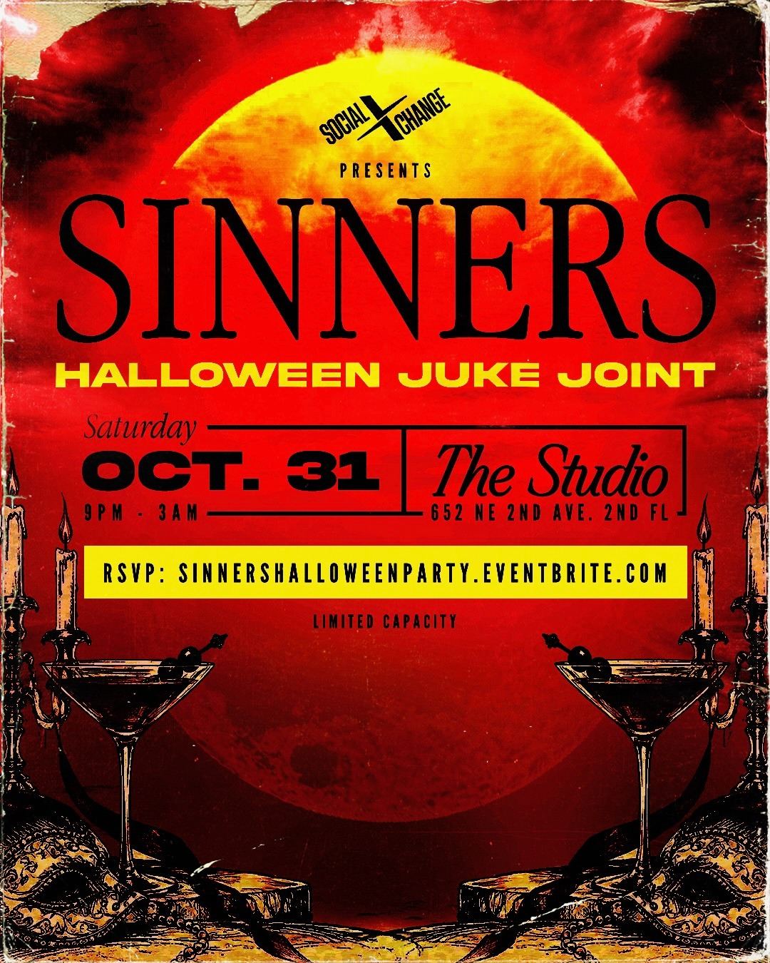 Sinners Halloween Juke Joint