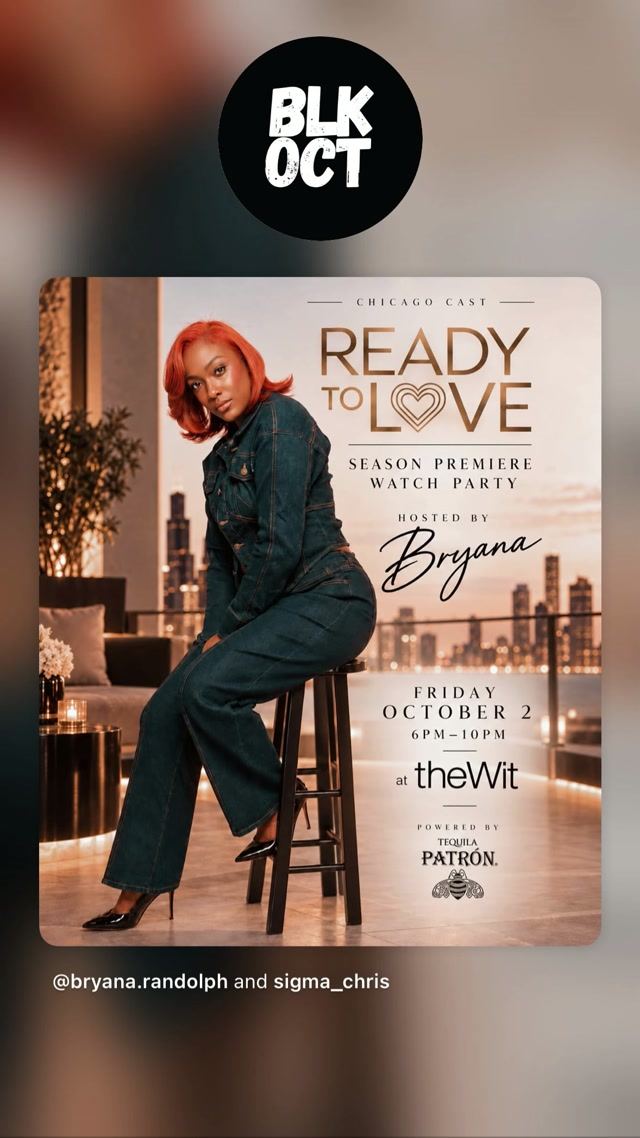 Ready to Love Season Premiere Watch Party, Fri, Oct 2, theWit, Loop
