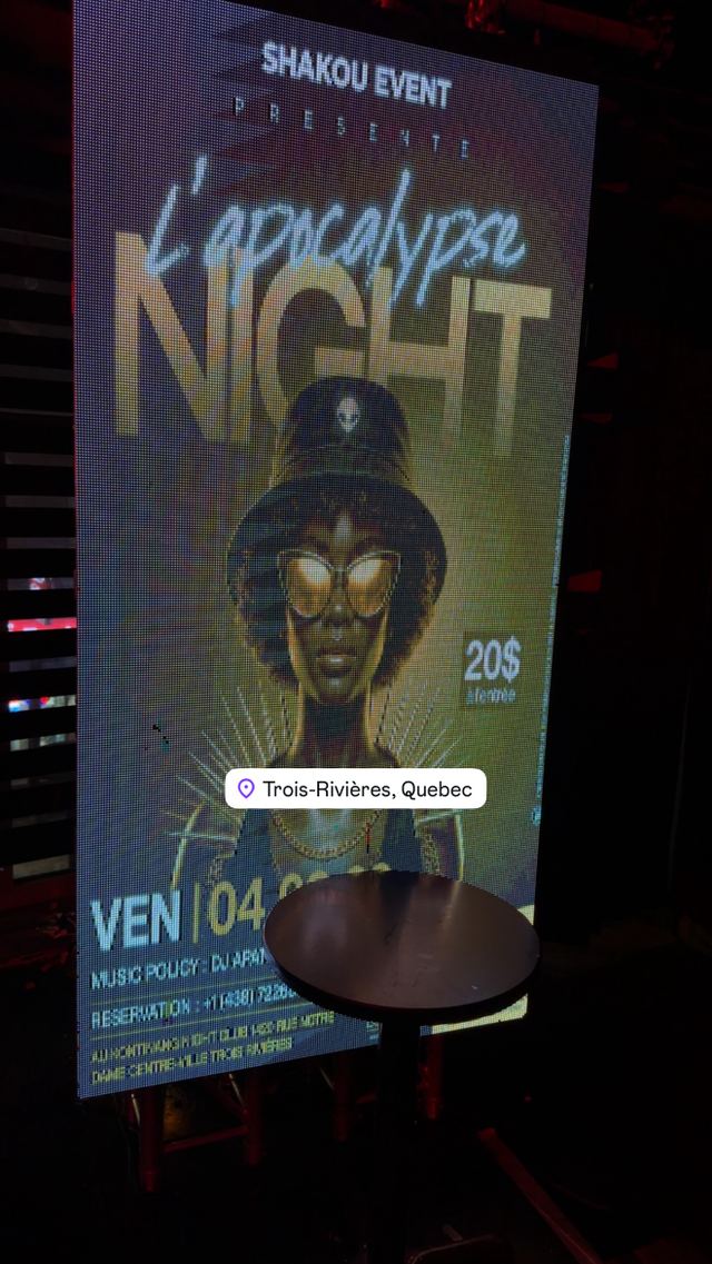 L'apocalypse NIGHT, Sun, Oct 4, North Beach Night Club