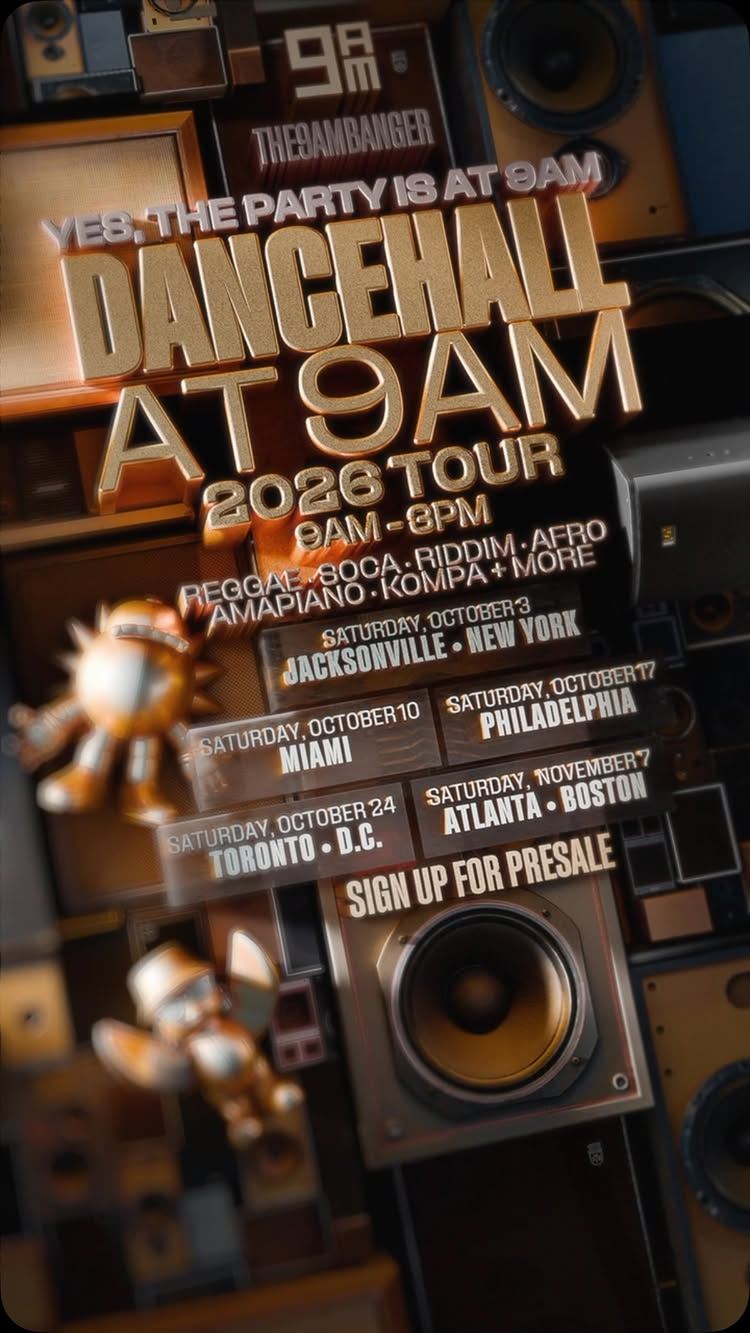 Dancehall at 9AM — flyer 2