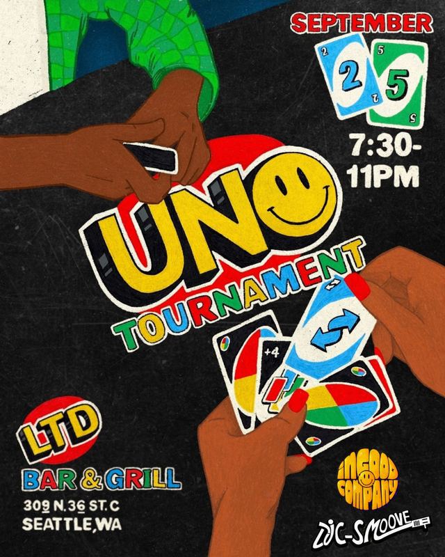 Uno Tournament, Fri, Sep 25, LTD Bar & Grill, Fremont