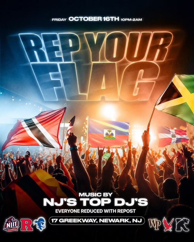 Rep Your Flag, Fri, Oct 16, Newark NJ