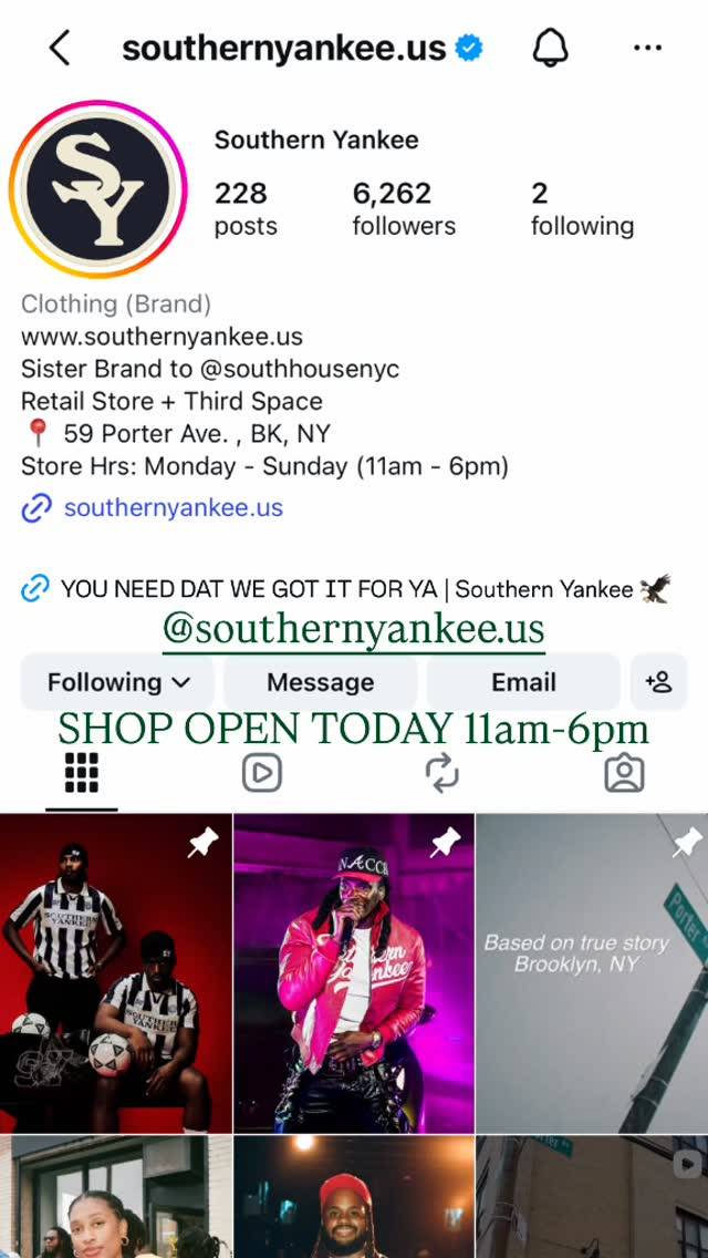 Shop Open Today, Sat, Sep 5, Sy Store, Brooklyn